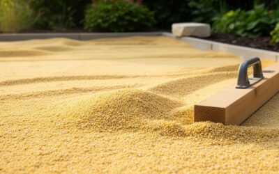 Choix du sable à utiliser avant l&rsquo;installation du gazon synthétique : les secrets d&rsquo;un drainage optimal